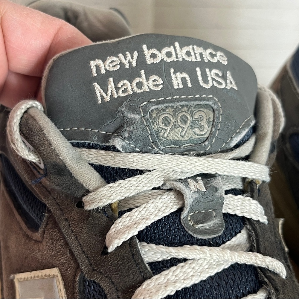 New Balance 993 Made in USA Mens Size 12.5  (4E) Shoes Sneakers (bin B14) - Picture 9 of 16
